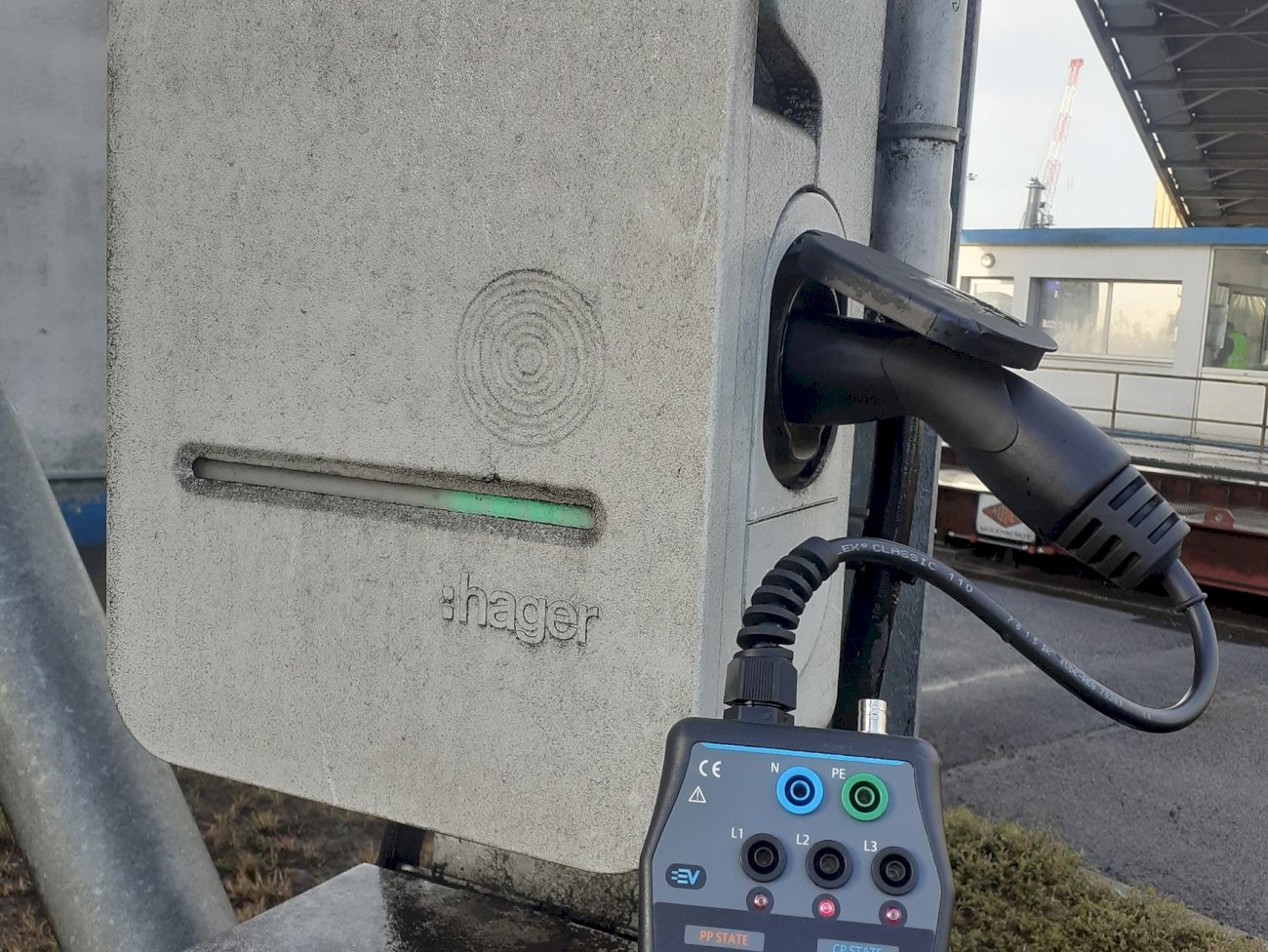 Test borne électrique